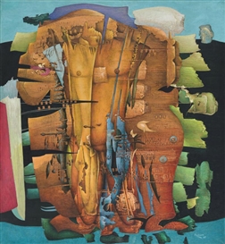 THE CREATION OF ADAM II by Alexis Preller